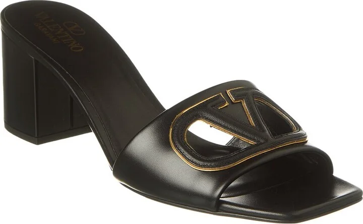 Valentino Vlogo 60 Leather Sandal