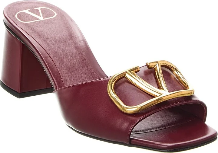 Valentino Vlogo 60 Leather Sandal