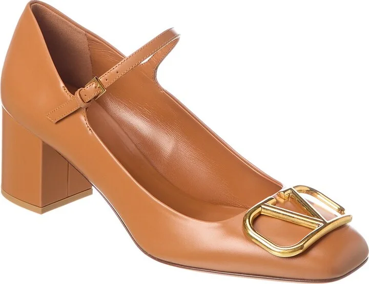 Valentino Vlogo 60 Signature Leather Pump
