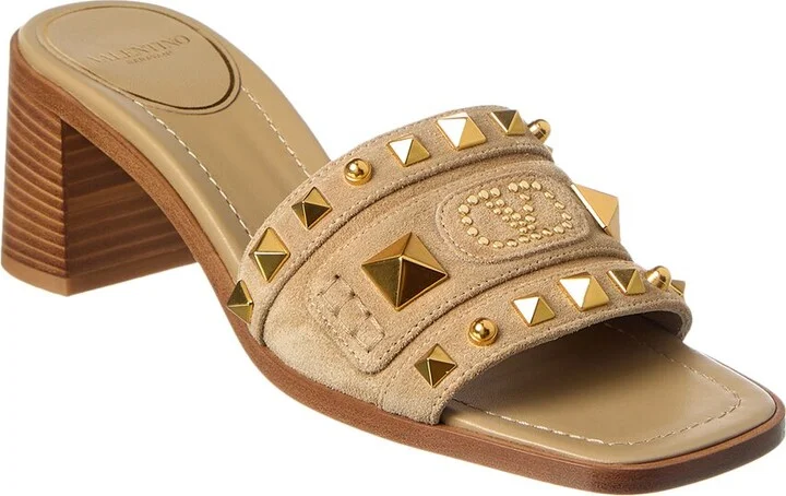 Valentino Vlogo 60 Suede Sandal