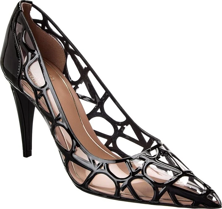 Valentino Vlogo 90 Vinyl & Patent Pump
