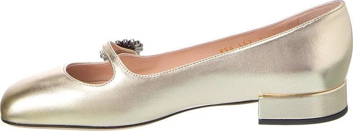 Valentino Vlogo Leather Flat - Image 2