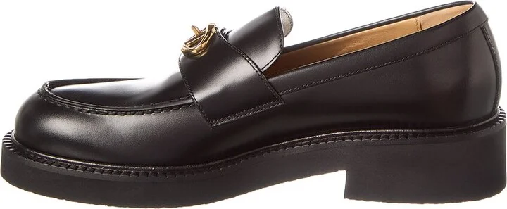 Valentino Vlogo Leather Loafer - Image 2