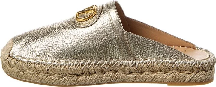 Valentino Vlogo Leather Mule - Image 2