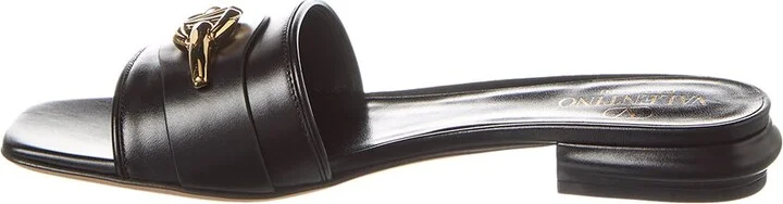 Valentino Vlogo Leather Sandal - Image 2