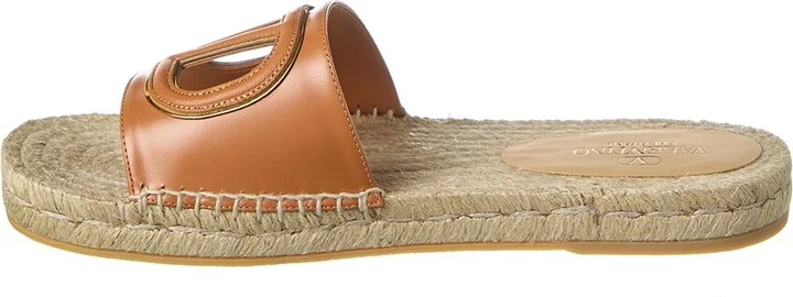 Valentino Vlogo Leather Sandal - Image 2