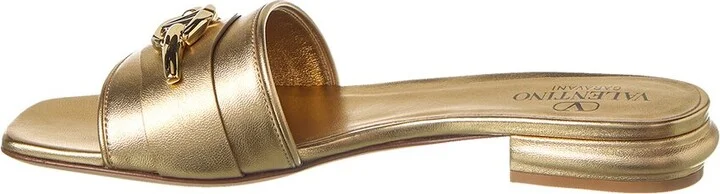 Valentino Vlogo Leather Sandal - Image 2