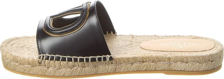 Valentino Vlogo Leather Sandal - Image 2