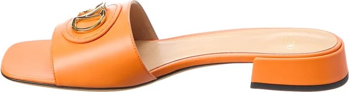 Valentino Vlogo Leather Sandal - Image 2