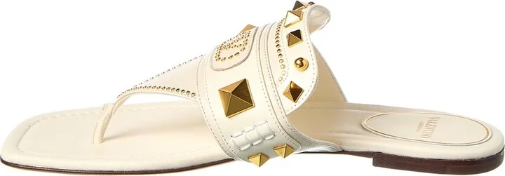 Valentino Vlogo Leather Sandal - Image 2