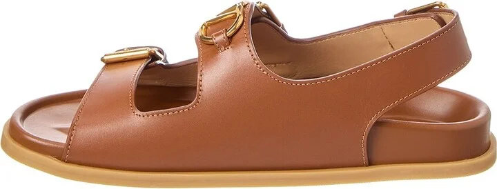 Valentino Vlogo Leather Sandal - Image 2