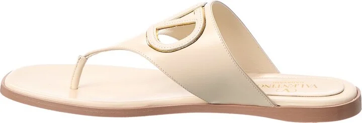 Valentino Vlogo Leather Sandal - Image 2