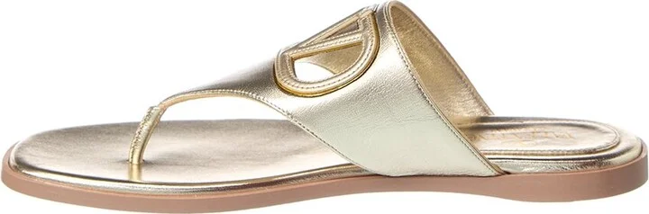 Valentino Vlogo Leather Sandal - Image 2