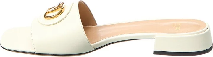 Valentino Vlogo Leather Sandal - Image 2