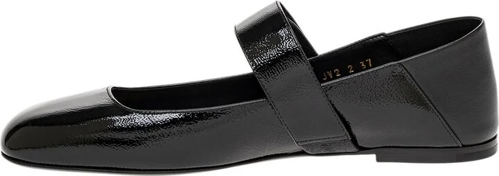 Valentino Vlogo Mary Jane Leather Ballerina Flat - Image 2
