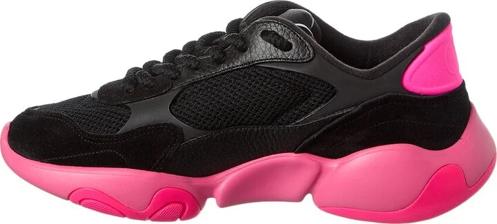 Valentino Vlogo Mesh & Leather Sneaker - Image 2