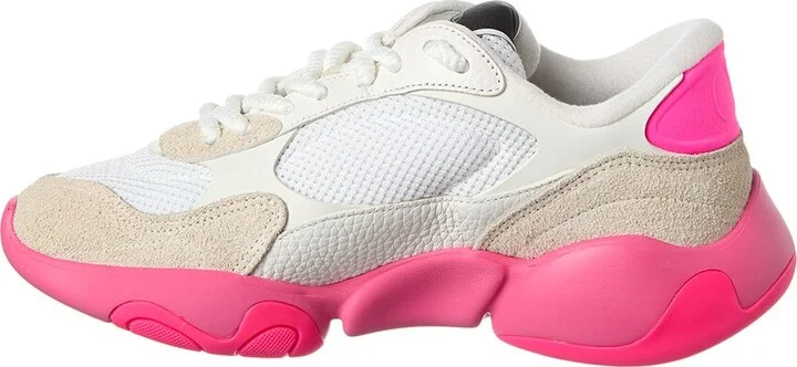 Valentino Vlogo Mesh & Leather Sneaker - Image 2