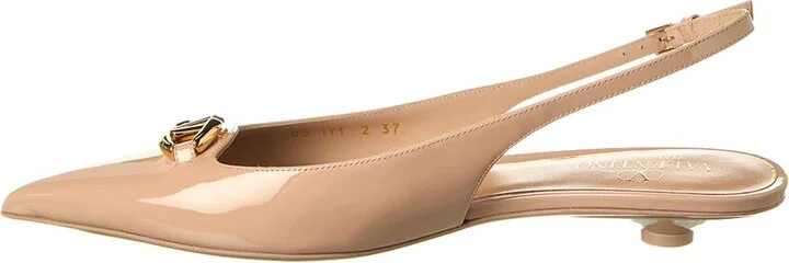 Valentino Vlogo Patent Slingback Pump - Image 2