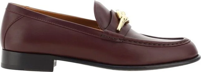 Valentino VLogo Plaque Slip-On Loafers