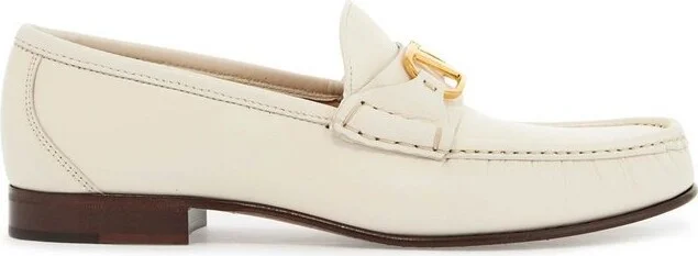Valentino VLogo Plaque Slip-On Loafers