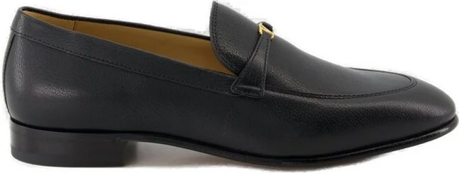 Valentino VLogo Plaque Slip-On Loafers