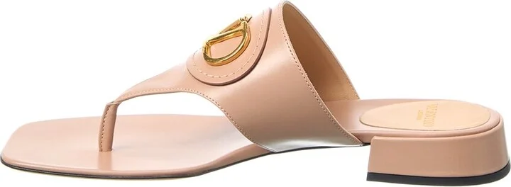 Valentino Vlogo Signature 20 Leather Sandal - Image 2