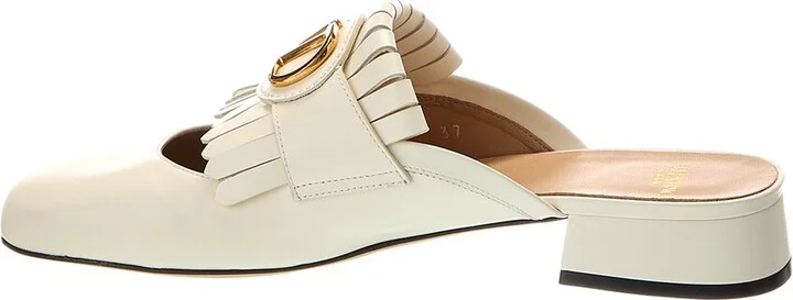 Valentino Vlogo Signature 25 Leather Mule - Image 2