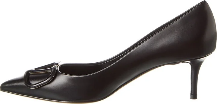 Valentino Vlogo Signature 60 Leather Pump - Image 2