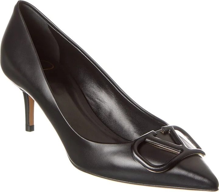 Valentino Vlogo Signature 60 Leather Pump