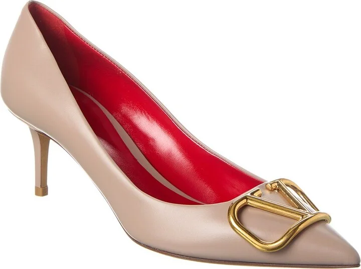 Valentino Vlogo Signature 60 Leather Pump