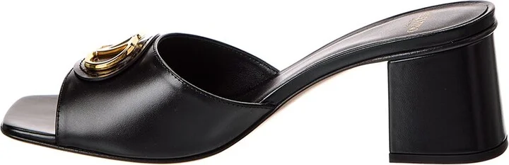 Valentino Vlogo Signature 60 Leather Sandal - Image 2
