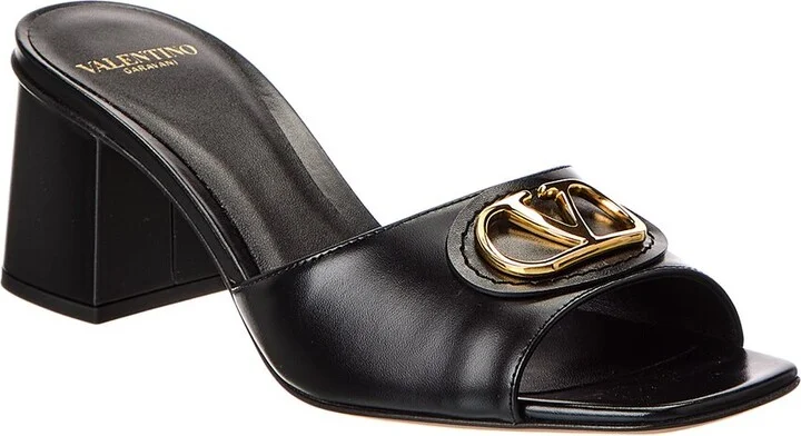 Valentino Vlogo Signature 60 Leather Sandal
