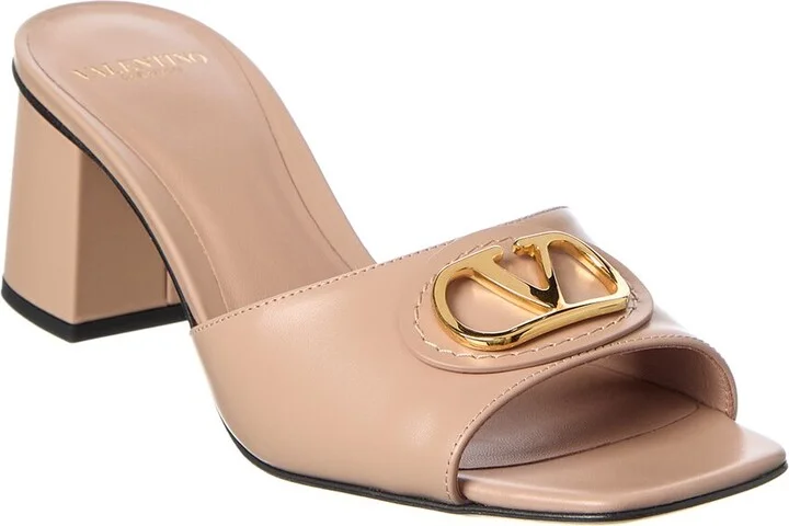 Valentino Vlogo Signature 60 Leather Sandal