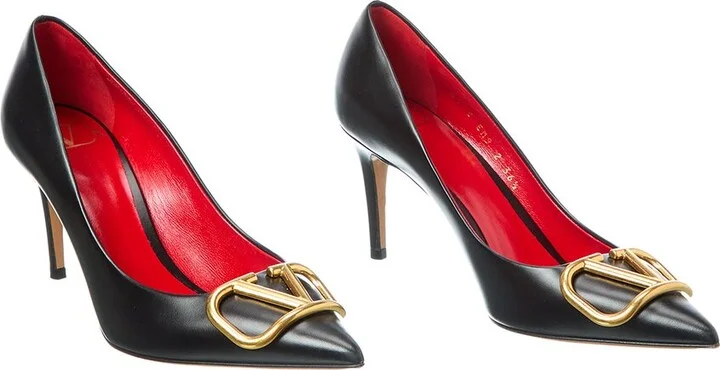 Valentino VLogo Signature 80 Leather Pump (Authentic Pre-Loved)