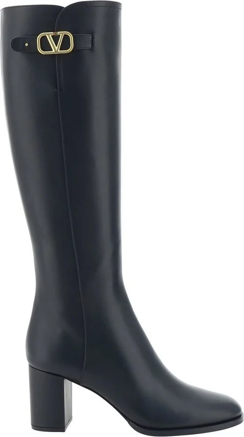Valentino VLogo Signature Almond Toe Boots