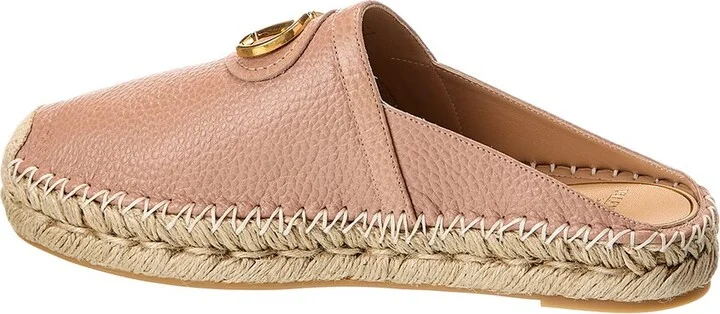 Valentino Vlogo Signature Grainy Leather Mule - Image 2