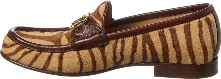 Valentino Vlogo Signature Haircalf & Leather Loafer - Image 2