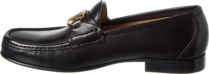 Valentino Vlogo Signature Leather Loafer - Image 2