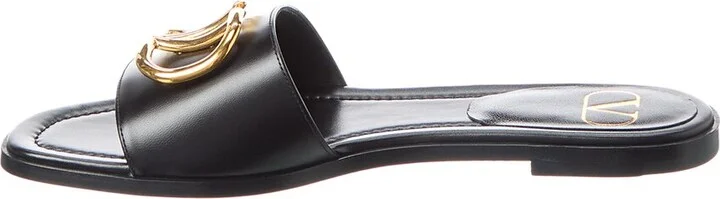 Valentino Vlogo Signature Leather Sandal - Image 2