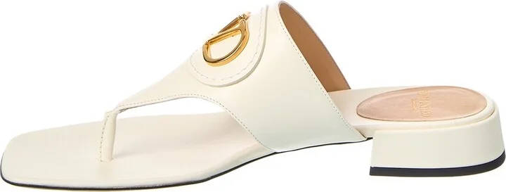 Valentino Vlogo Signature Leather Sandal - Image 2