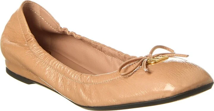 Valentino Vlogo Signature Patent Flat