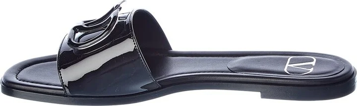 Valentino Vlogo Signature Patent Sandal - Image 2