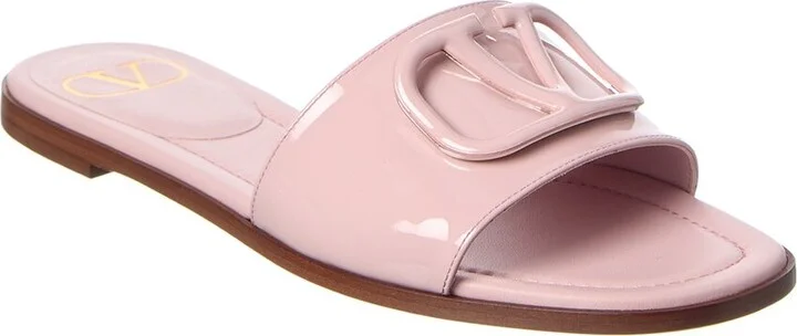 Valentino Vlogo Signature Patent Sandal