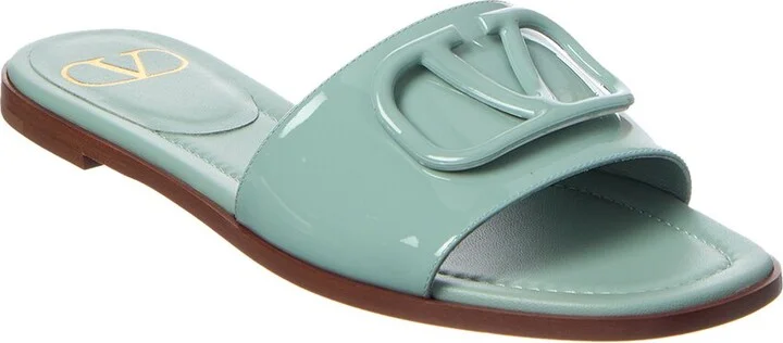 Valentino Vlogo Signature Patent Sandal
