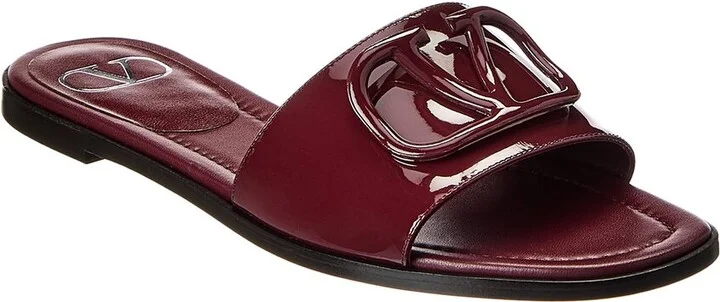 Valentino Vlogo Signature Patent Sandal