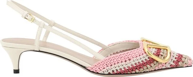Valentino VLogo Signature Pointed Toe Pumps