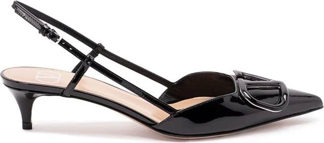 Valentino VLogo Signature Pointed Toe Pumps