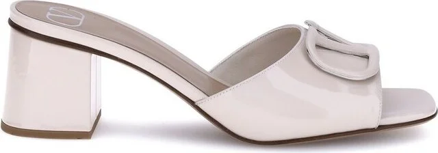 Valentino VLogo Signature Square Toe Sandals