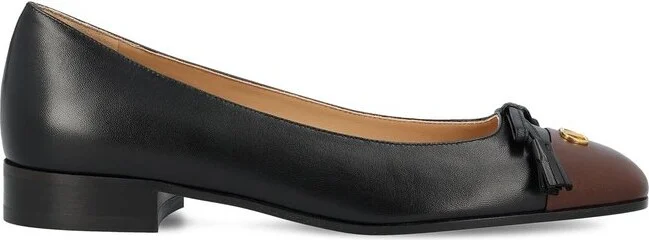 Valentino VLogo Signature Tassel Embellished Slip-On Ballet Flats