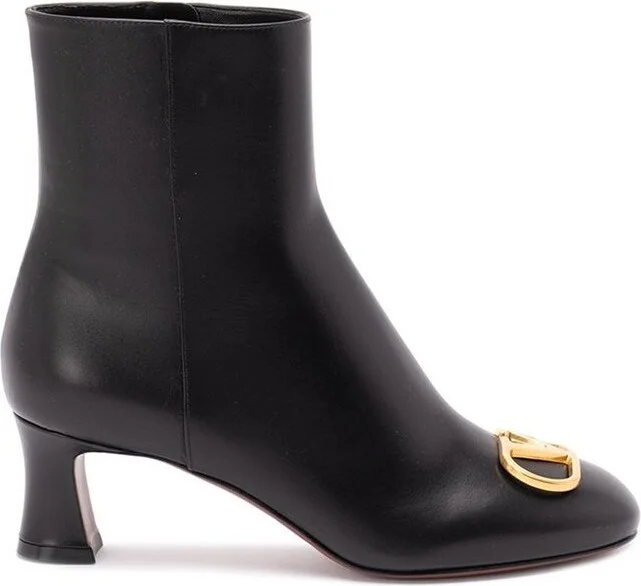 Valentino VLogo Signature Zip-Up Boots